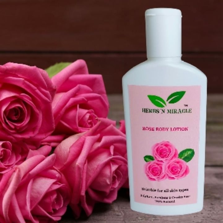 Rose body lotion  uploaded by HERBS'N'MIRACLE on 10/7/2021