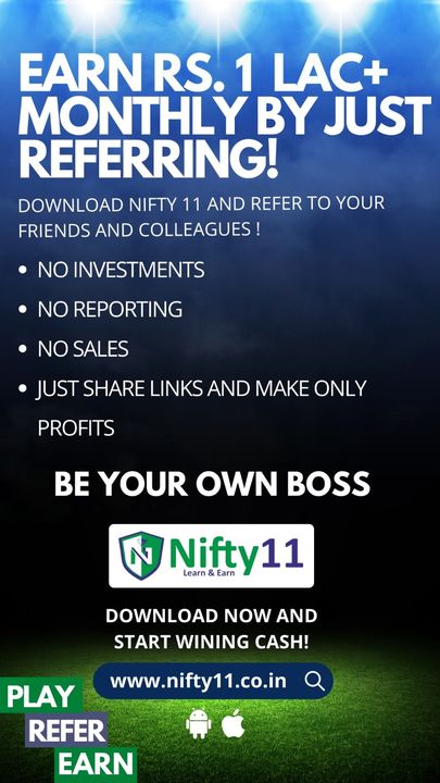 Business  uploaded by Nifty 11 on 10/7/2021