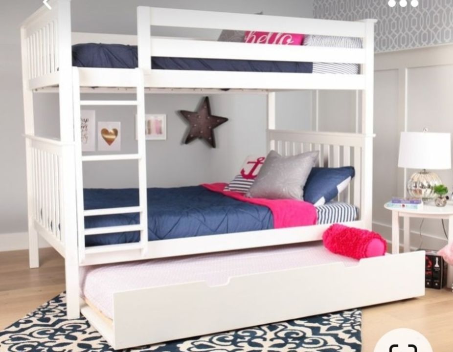 Metal steel bunk bed uploaded by Vinod Steel and wooden furniture  on 10/7/2021