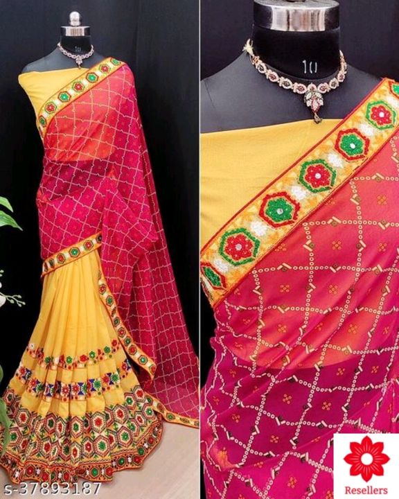 Catalog Name:*Banita Attractive Sarees*
Saree Fabric: Kanjeevaram Silk / Georgette / Banarasi Silk
B uploaded by business on 10/7/2021