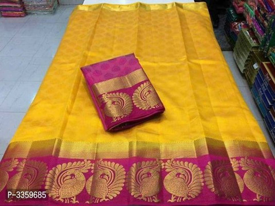 Festival special Kanjivaram silk saree uploaded by Pr collection's on 10/7/2021
