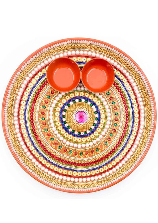 HAND CRAFTED AARATHI THALI uploaded by SHRI-NADH on 10/7/2021