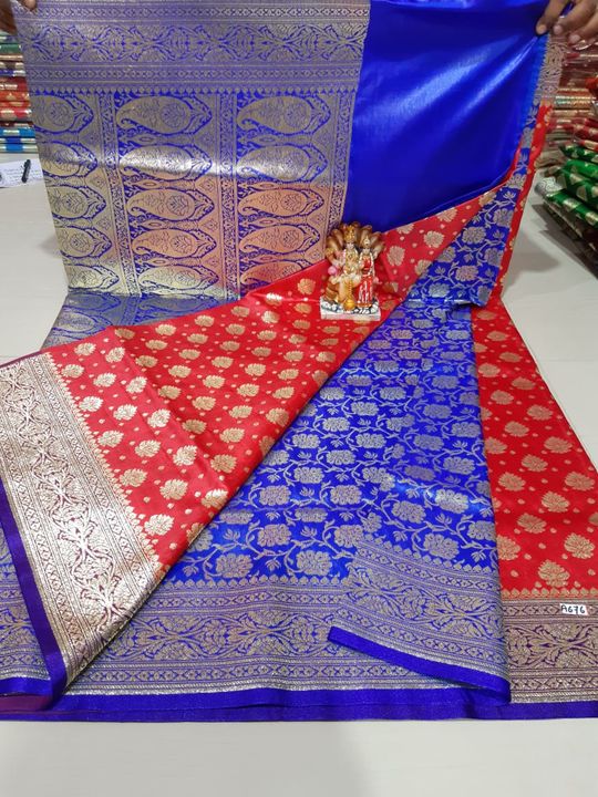 Post image Hey! Checkout my updated collection New katan Benarishi exclusive sarees.