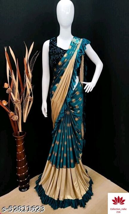 Fashionable sarees uploaded by Raike Collections on 10/7/2021