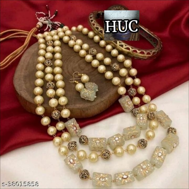 3 layer necklace  uploaded by Jewellery_homedecor_fashion on 10/8/2021