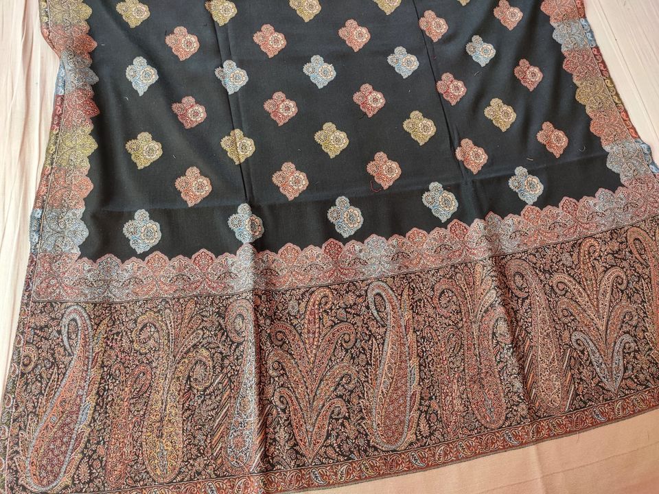 Kashmiri Kani shawl uploaded by Maira's Art and craft gallery on 10/8/2021