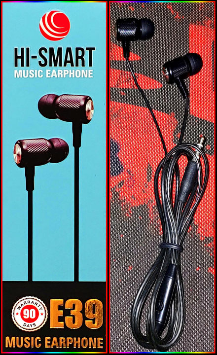 Post image New arrival - Hi-Smart Earphone E39 with Replacing Guarantee.Buy 10 Get 1 Free
https://youtube.com/shorts/0f6KeTF4xtY?feature=share