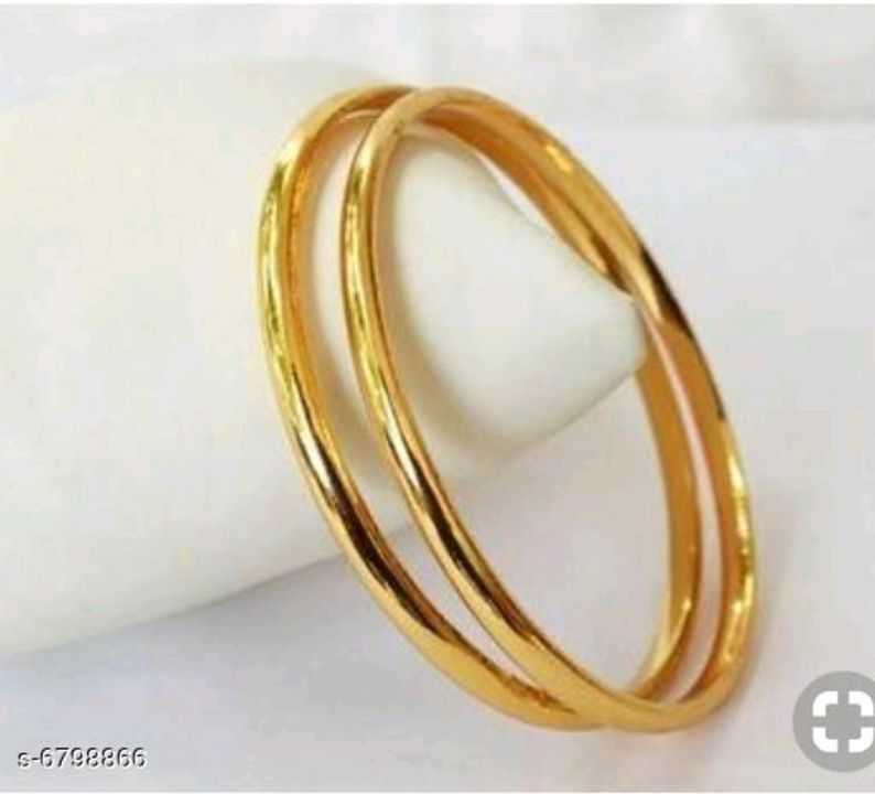 Goldn bangals 1 gm gold is mix uploaded by Rajeshwari Umarani on 10/8/2021