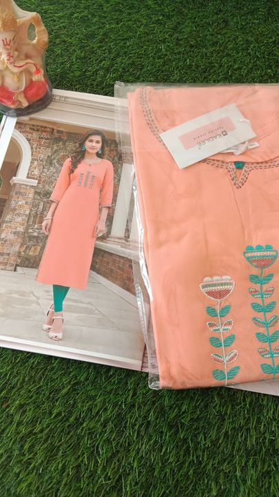 Cotton kurties uploaded by Sandhya collection on 10/8/2021