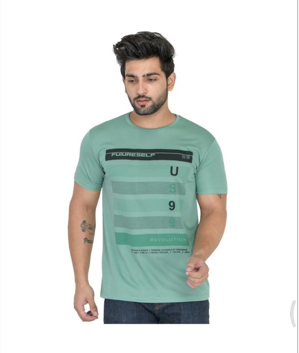 Printed Round Regular Fit T Shirt  uploaded by business on 10/8/2021