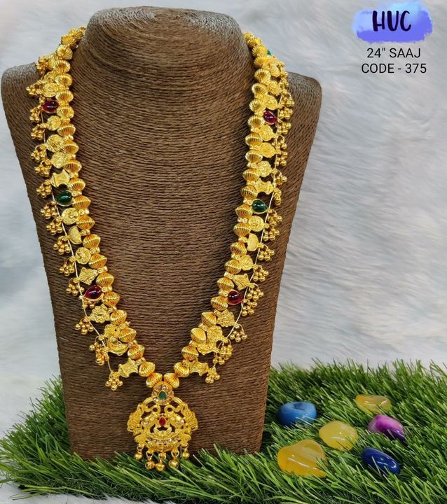 Post image *Gold Platted Saaj Necklace*
*Rs 1199 only*Free shipping WhatsApp 9321718792
