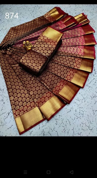 Bridal silk saree uploaded by Hi-Tech Fashion on 10/8/2021