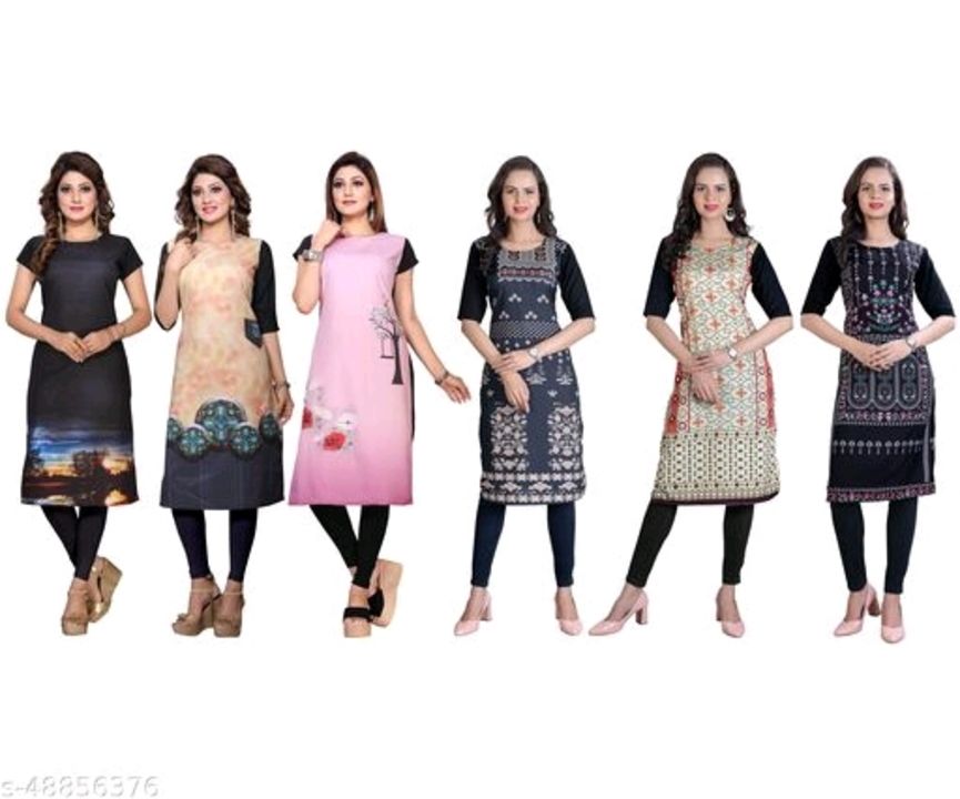Crepe kurti uploaded by business on 10/8/2021