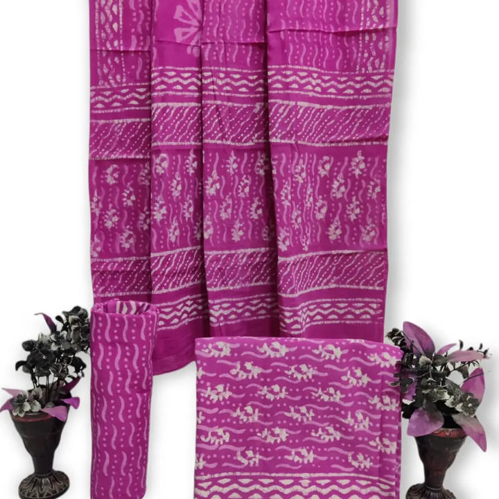 cotton suit with cotton duptta. uploaded by INDIA_HANDLOOM on 10/9/2021