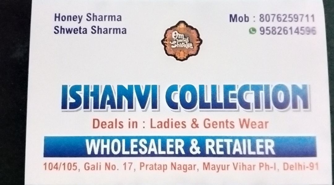 Ishanvi collection 