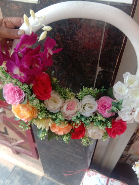 Hanging flower Bokke ring uploaded by Mahalakshmi textiles on 10/9/2021