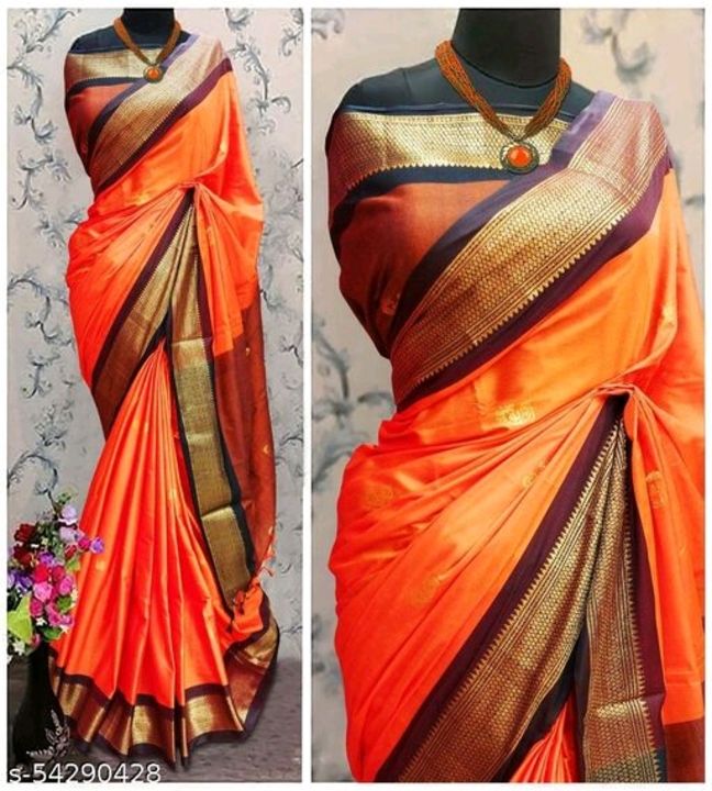 Silk saree  uploaded by business on 10/9/2021