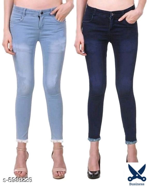 Lady jeans uploaded by Lokash Bhai on 10/9/2021