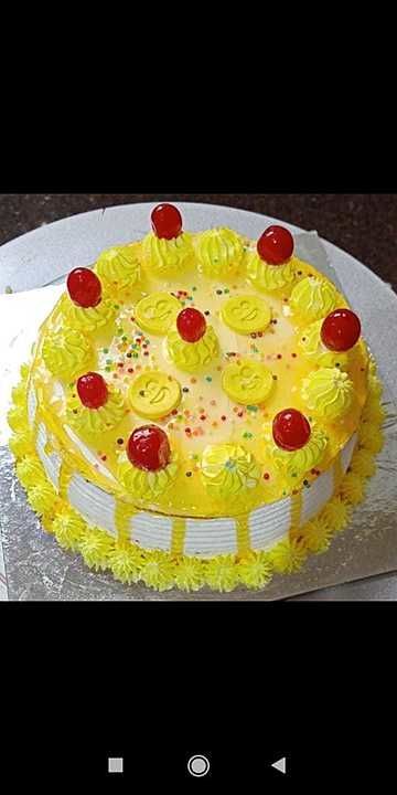 Pineapple cake uploaded by Jagu cakes on 6/3/2020