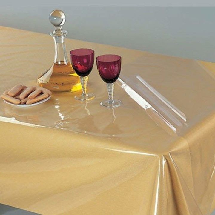 Transparent table cover uploaded by SIMMI INTERNATIONAL on 10/9/2021