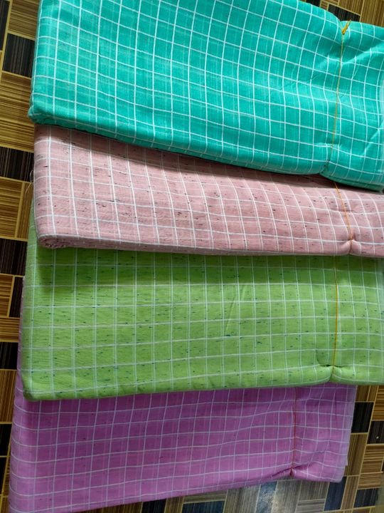 Post image Chanderi chek fabrics