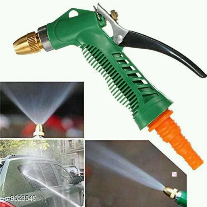 Post image Water Spray Gun - Plastic Trigger High Pressure Water Spray Gun for Car/Plants - Gardening Washing, 1 PcsPack: Pack of 1
Country of Origin: India