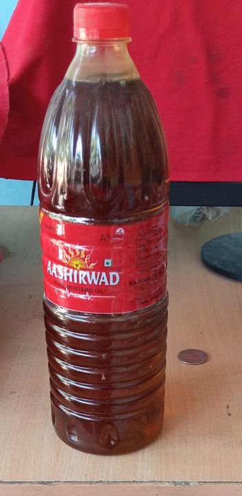 Aashirwad Mustard Oil 1litre uploaded by business on 10/10/2021