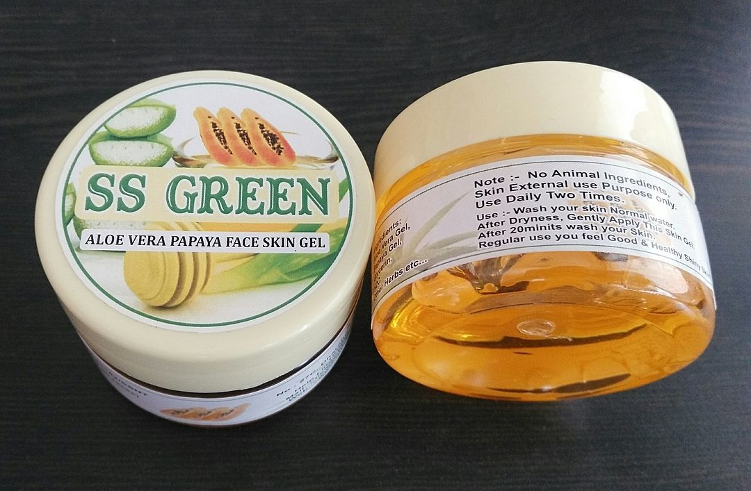 SS GREEN Aloe Vera Papaya Face Skin Gel uploaded by business on 9/15/2020