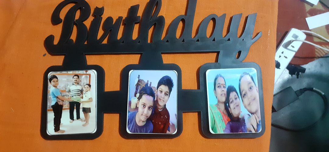Birthday photo frames uploaded by business on 10/10/2021