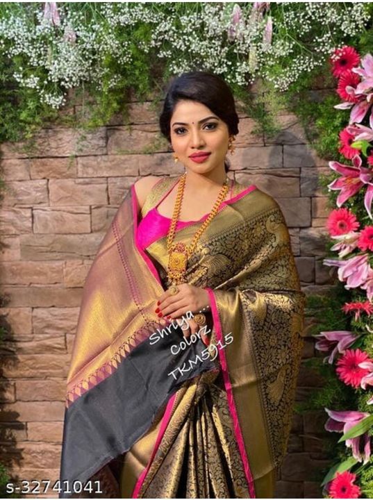 Fashion style kanjivaram saree uploaded by business on 10/10/2021