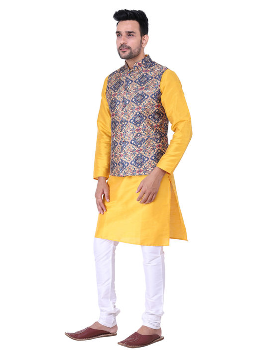 Silk kurta pyjama with ethinic wear collection uploaded by Kurta hub   on 10/10/2021
