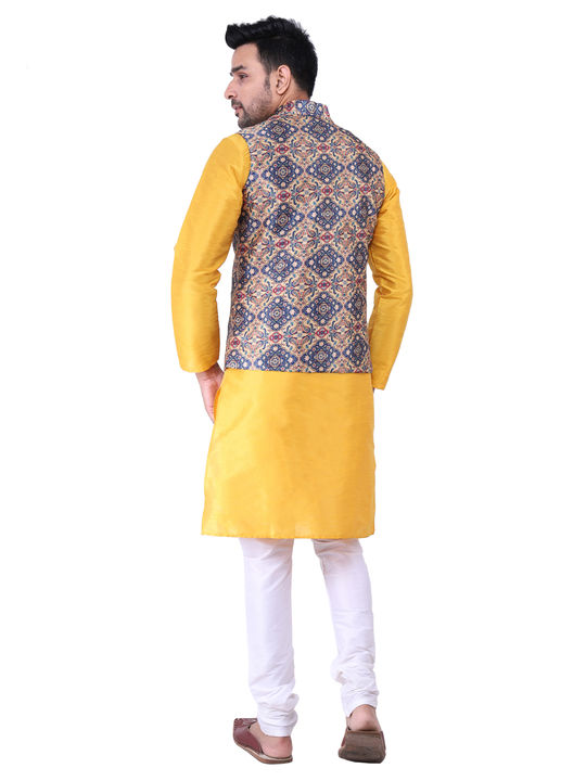 Silk kurta pyjama with ethinic wear collection uploaded by Kurta hub   on 10/10/2021