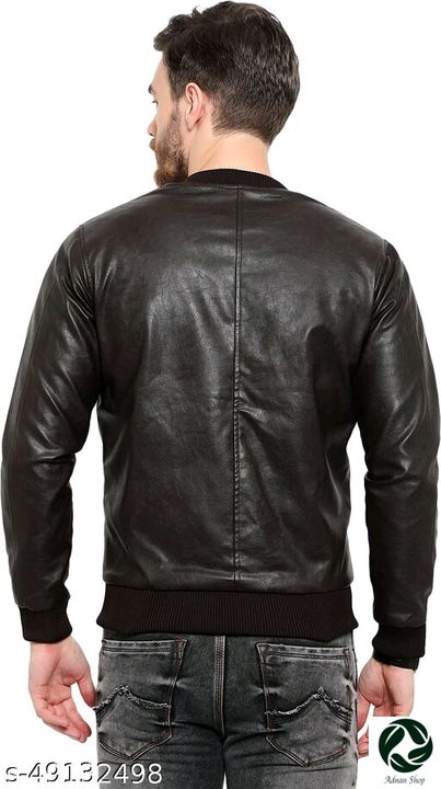 Brand Trend Men's Faux Leather Jacket uploaded by business on 10/10/2021