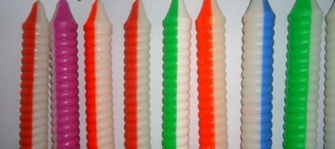 All types of candles manufacturing