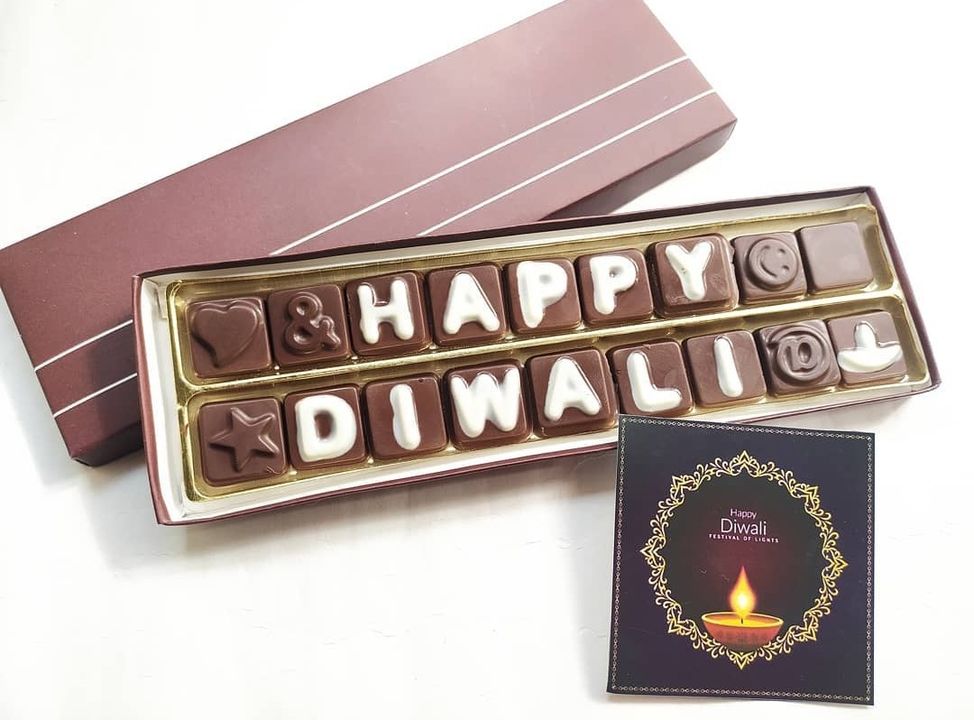 Diwali chocolate box uploaded by business on 10/11/2021