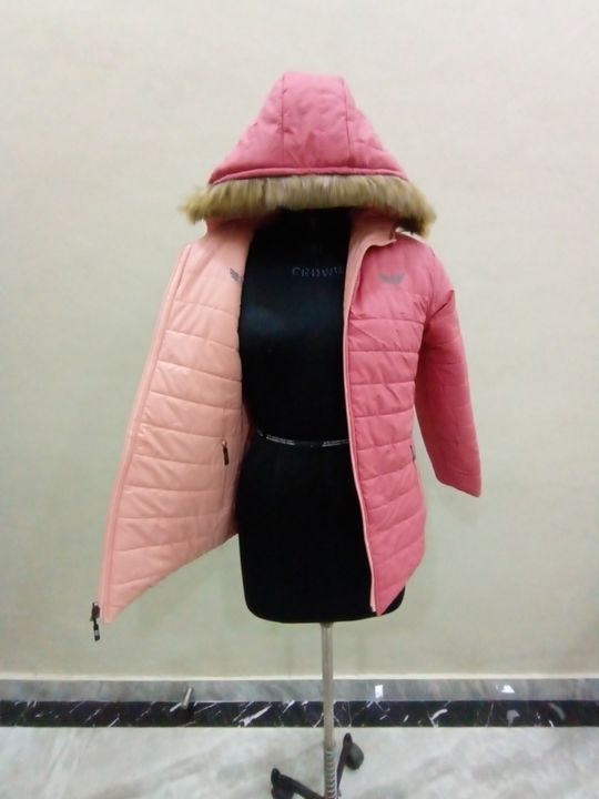 Reversible hood jacket for ladies uploaded by business on 10/11/2021