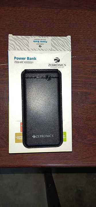 Zebronics 10000mAH power Bank uploaded by Arham Communication on 9/15/2020