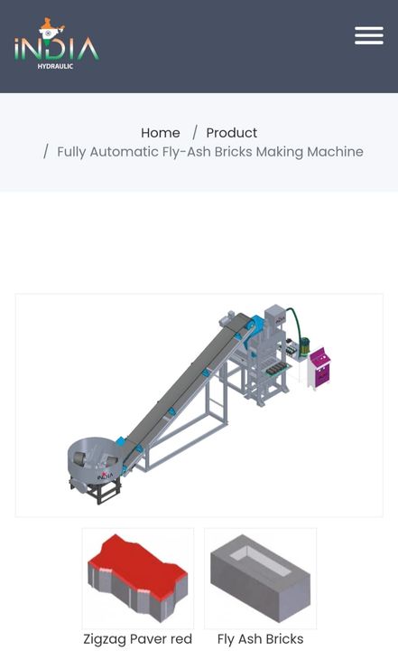 Product uploaded by Fly ash bricks machine on 10/11/2021