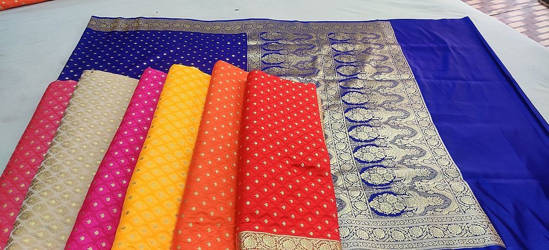 Banarasi Katan Silk Sarre uploaded by Naaz Creation on 9/15/2020