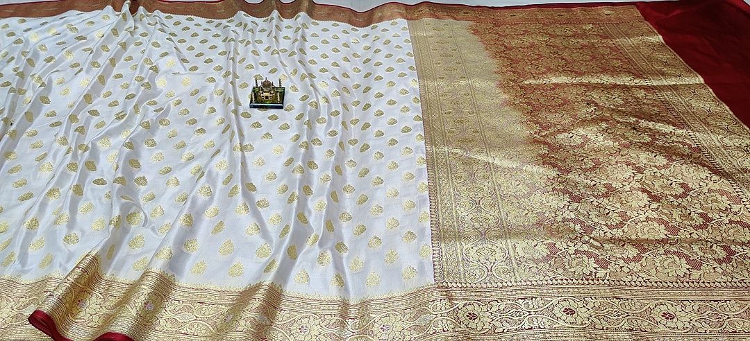 Banarasi Satin Silk Saree uploaded by business on 9/15/2020