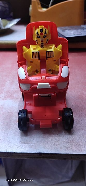 Friction robot car uploaded by Pooja toys on 9/15/2020