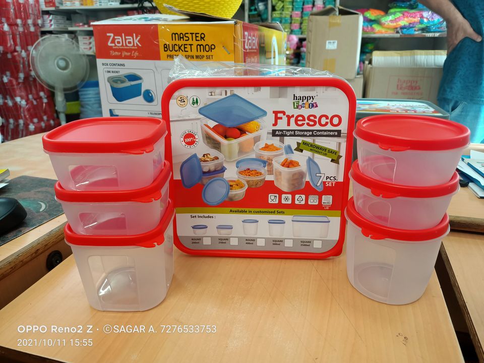 Fresco 7 pcs set uploaded by Sagar Plastics on 10/11/2021