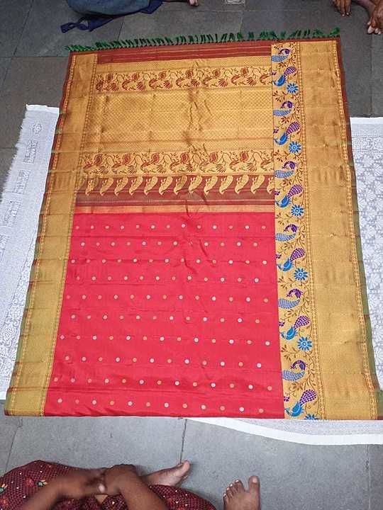 Madhava Hand made turning meena Saree uploaded by business on 9/15/2020