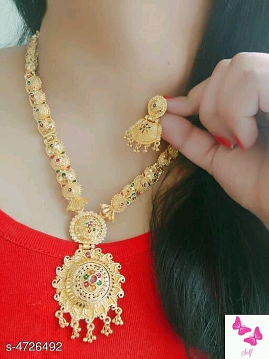 Gold Jewellery Set uploaded by business on 9/15/2020