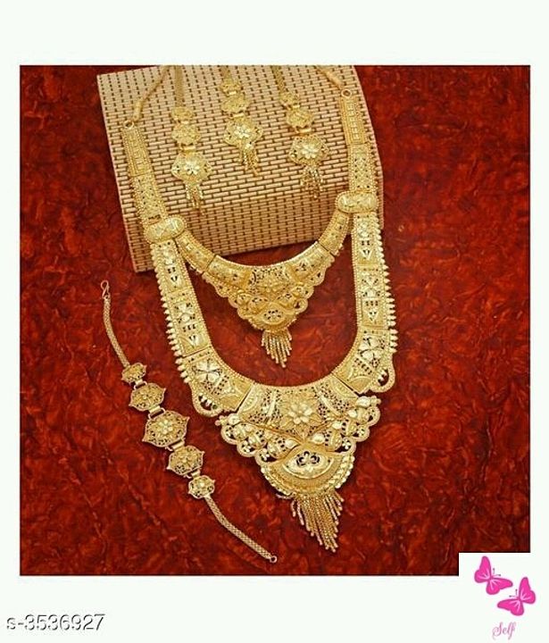 Alloy Gold Plated Jewelry set uploaded by VM shopping on 9/15/2020