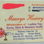 Business logo of Maurya garments