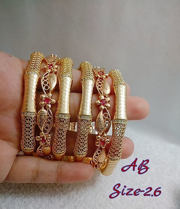 ROSE GOLD BANGLES  uploaded by Style And Smile Online shop  on 9/15/2020