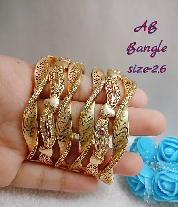 ROSE GOLD BANGLES  uploaded by business on 9/15/2020