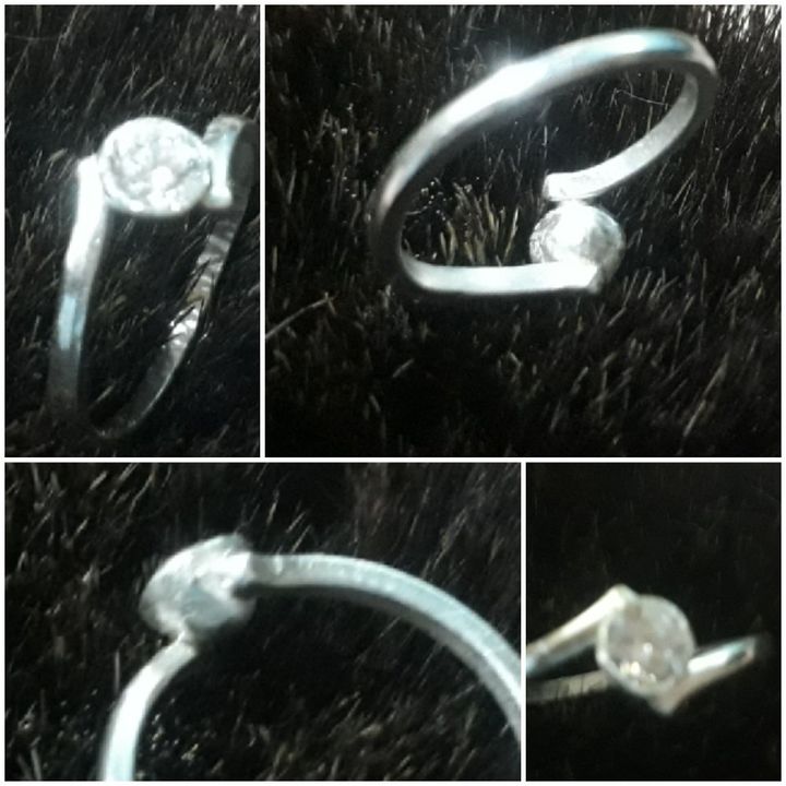 White zirconium Ladies ring  uploaded by business on 10/12/2021