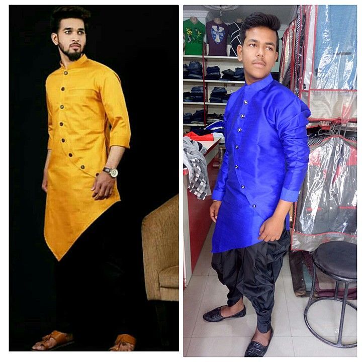 Designer silk dhoti kurta  uploaded by business on 9/15/2020